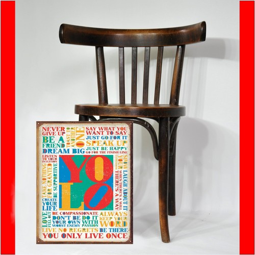 Pop art schild - x, usa