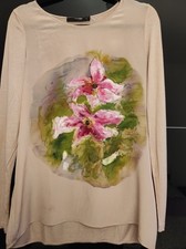 Schönes Seidenshirt Langarm