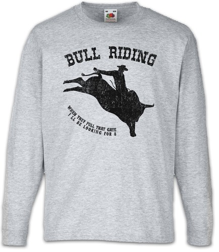 Bull riding kinder - kinder, langarm