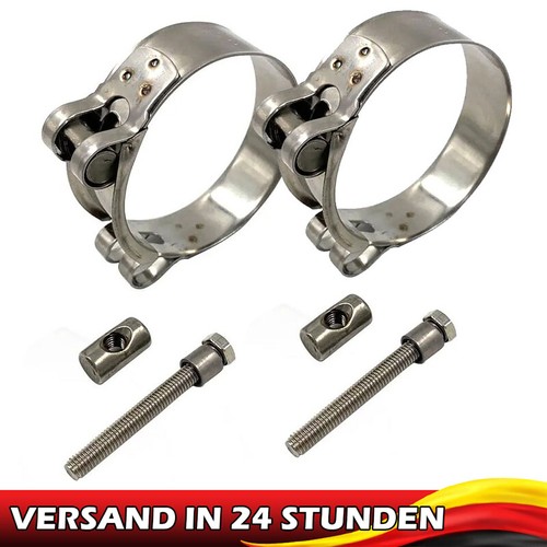 Auspuffschelle edelstahl - 2x,