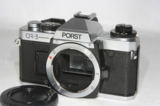 Porst CR-3 automatic analoges SLR Gehäuse  “die Lichtdichtungen wurden ersetzt"