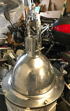 VINTAGE Hänge Lampe Industrie Loft Decken Leuchte 5 Lights Aluminium/Nickel