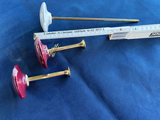 3 Gardinenhalter Raffhalter für Gardinen gebraucht der weiße ist beschädigt