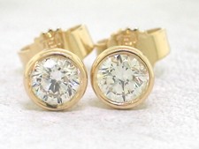 Paar Brillant Ohrstecker 750