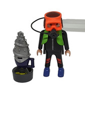 Taucher - Unterwasserbohrer