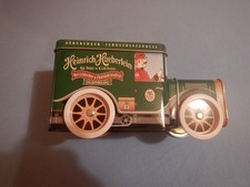 Blechdose Form Auto Spieluhr - Nürnberger Lebkuchenexpress Heinrich Haeberlein