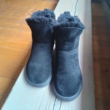 Damen Mini Stiefel Schwarz