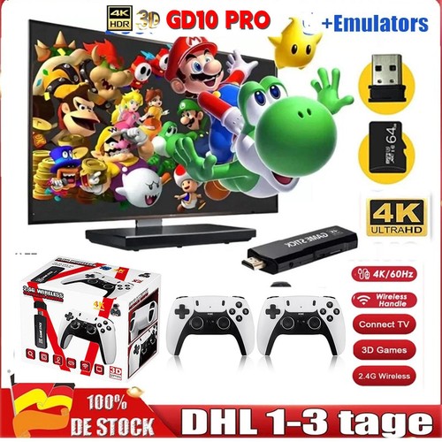 Retro videospielkonsole - 4k,