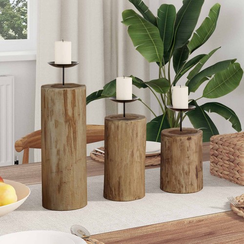 Kerzenhalter stk natur - kerzenhalter, 3