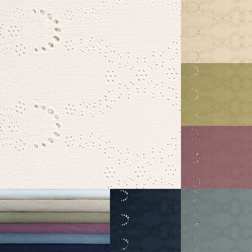 Musselin stoff florale muster - florale,