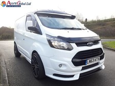 FORD TRANSIT CUSTOM SCHWARZ MASSIV SONNENSCHUTZ WINDSCHUTZSCHEIBE 2012 - 19 RS M SPORT 