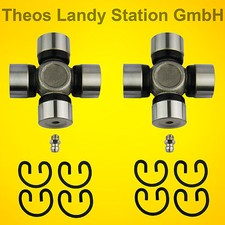 Kreuzgelenk SUZUKI Samurai (J)  2 Stück , LagerØ 25mm, Kardan Kreuz Gelenk Welle