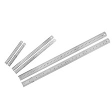 Stahllineal Stahlmaßstab