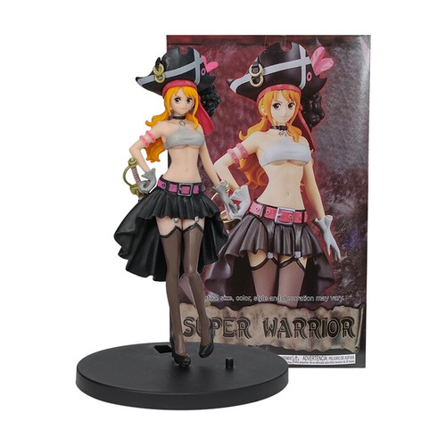 Anime one piece nami - piece, pvc