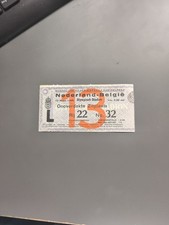 Altes ticket 1949 - ticket, 13.03.1949