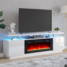 70 In 2 Tier TV Console Stand