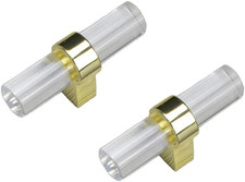 2 Stück Möbelknopf Gold