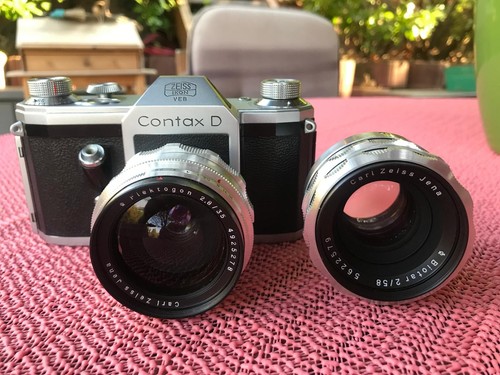 Contax biotar flektogon - contax, ,