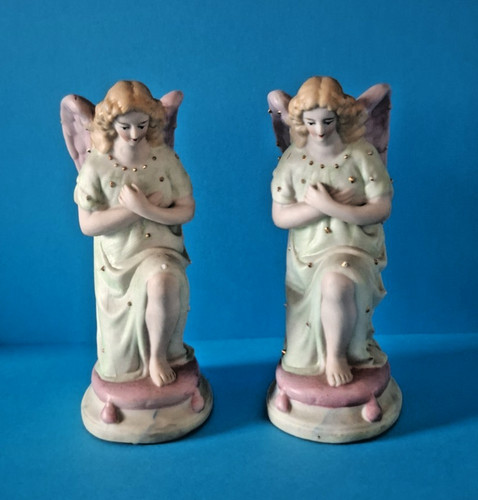 Biskuit porzellan figuren zwei - biskuit,