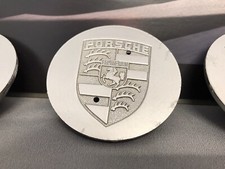 Vintage Retro PORSCHE Radzierdeckel Radnabe Abdeckung Center cap orig. Metall 1x