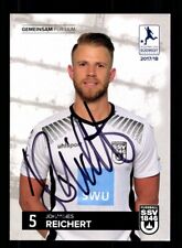 Johannes Reichert Autogrammkarte SSV Ulm 1846 2017-18 Original Signiert