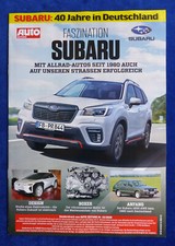 Subaru 40 Jahre Allrad-Autos