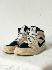 Nike Air Jordan 1 Mid Barely Orange Damen Sneaker Gr 39 guter Zustand