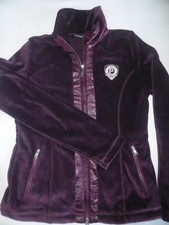 Edle s. weiche PIKEUR Damen Fleecejacke LARENA in Blackberry Gr. 40, eher 38 NEU