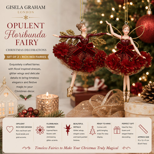 Gisela graham rich red fairy - graham,