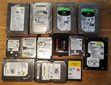 Festplatten Konvolut Sammlung 13 St. SSD HDD IDE SATA SanDisk u.a insg. 4,35TB