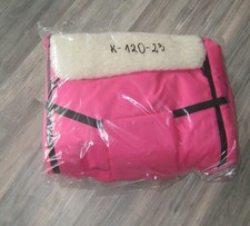 Baby-Joy - Fußsack Winterfußsack Lammwolle - 120 cm - Pink Unbenutzt 