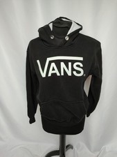 Vans Hoodie Schwarz Weiss Gr S