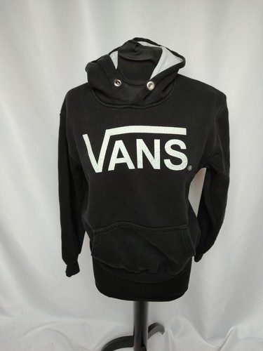 Vans hoodie schwarz weiss s - vans,