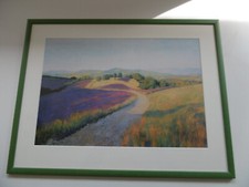 Landschaftsbild mit grünem