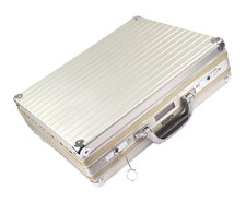 Rimowa Alu Aktenkoffer 46x37x13 Attache Aluminium mit 1 x Schlüssel pre LVMH