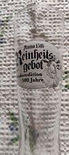 BIERGLAS - Reinheitsgebot - Anno 1516 - Sonderedition 500 Jahre - 300 ml