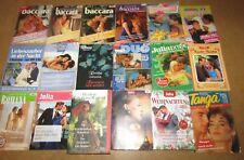 40 Romane, 18 Taschenbände Julia Baccara u. andere, ab den 1990ern Erotik Liebe