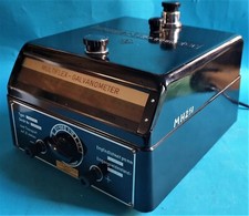 Multiflex Galvanometer, Dr. Blange, Bakelitgehäus, Originalkoffer, Satorius, rar