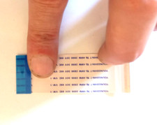 Flachbandkabel Youngshin-T AWM 2896 30V 80C VW-1 6,7x2,3cm