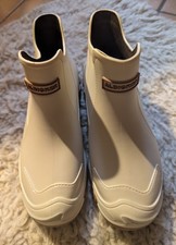 Stiefeletten für Regen Damen Gr. 40  Beige Neu, wurden nie getragen 