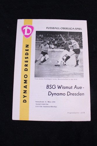 Programmheft ddr oberliga - programmheft,