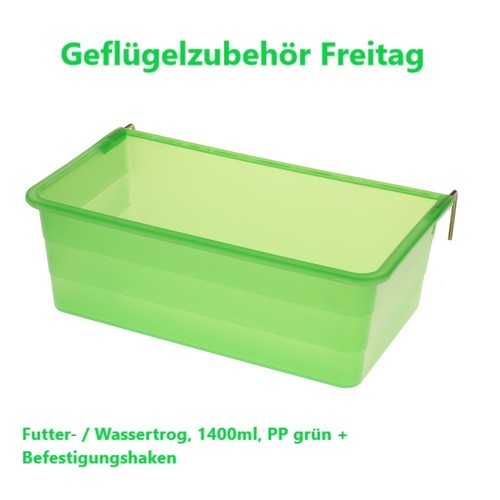 Futter wassertrog 1400ml - wassertrog,, +