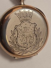 OMEGA mit WAPPEN aus SCHWEDEN