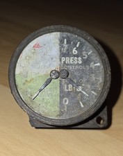 Avro Lancaster Bomber WW2  Druckmessgerät. Bodenfund