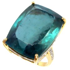 925 Silber 18x25 Mm. Blau