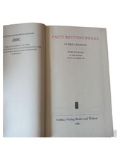 Fritz Reuter Werke Band 2
