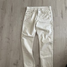 Zara Jeanshose Beige Neu und