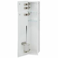 WC-Modul 9398683 Unterputz 180x825mm Einbauschrank Weiß Anschlag links