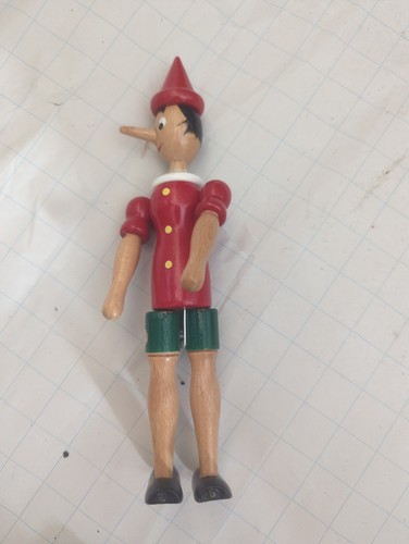 Pinoccio holzfigur mit - pinoccio,