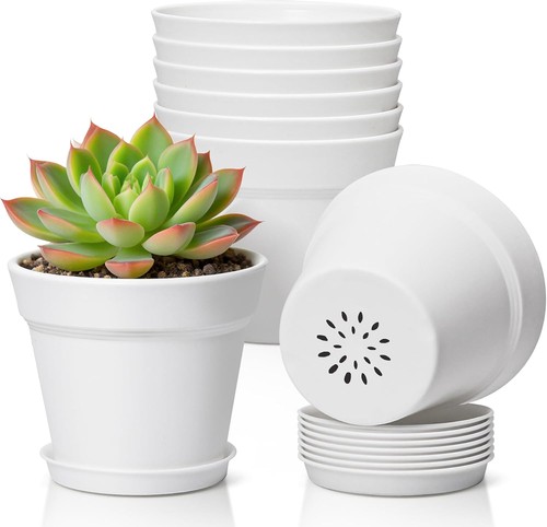 Blumentopf mit untersetzer - blumentopf,
